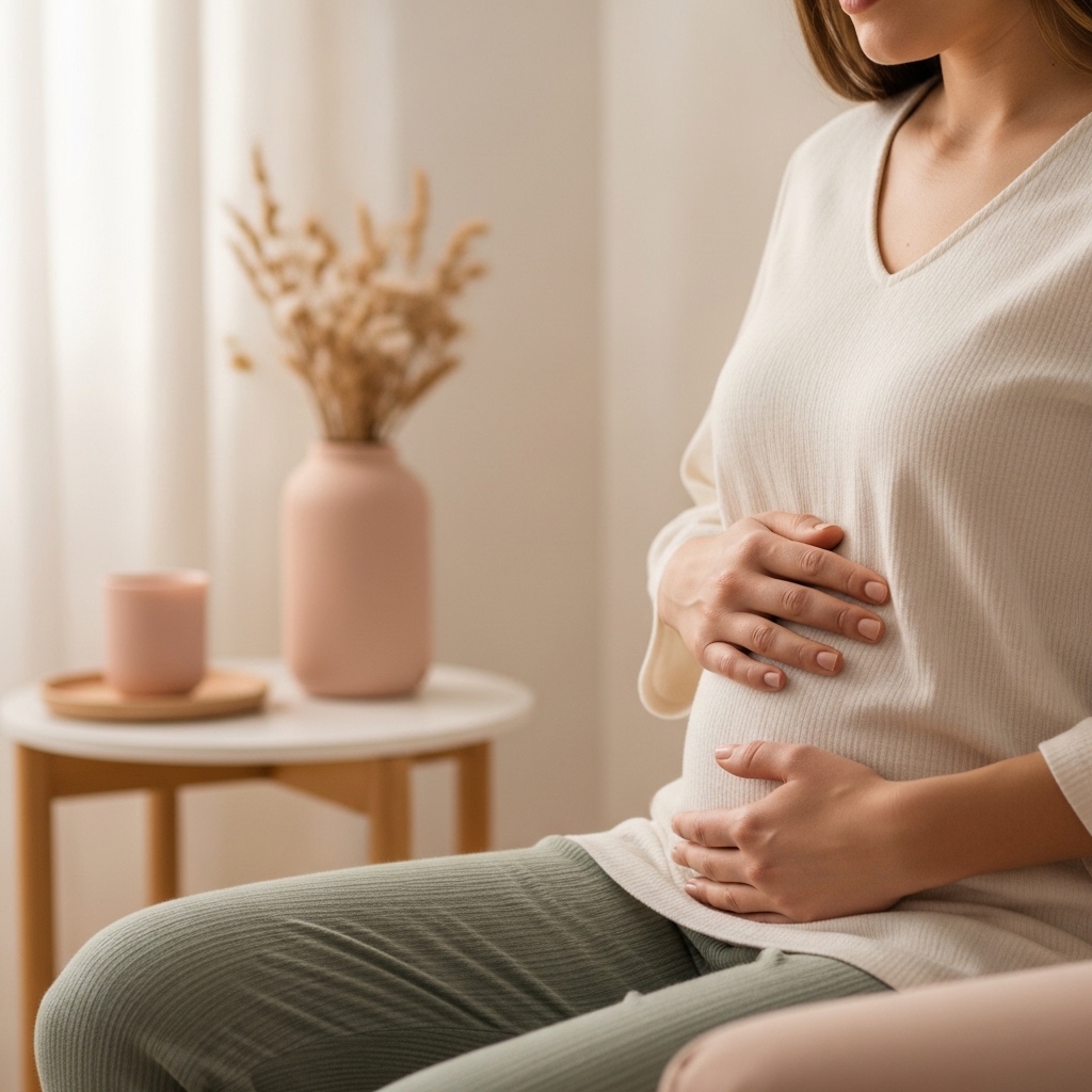 Soft, natural-light clinical setting symbolizing compassionate holistic fertility care and wellness